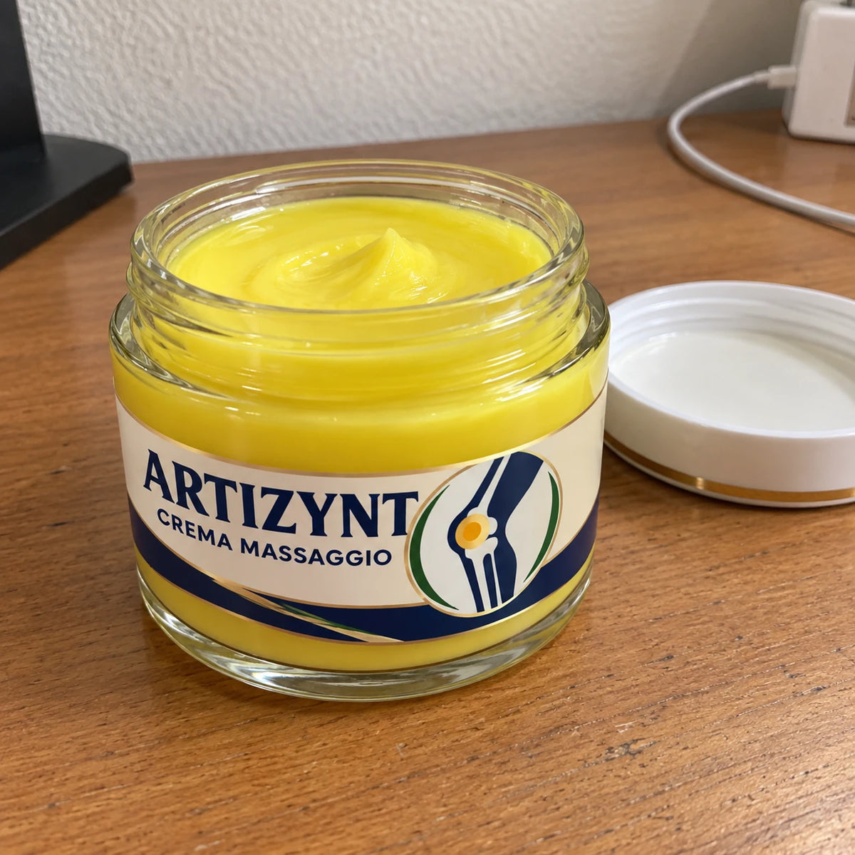 Artizynt – crema gialla, dettaglio del prodotto 2