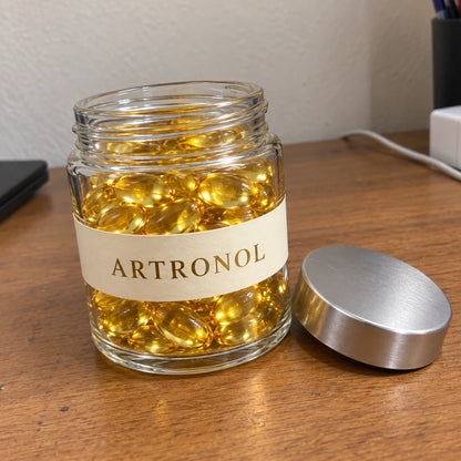 Artronol – capsule dorate, dettaglio del prodotto 2
