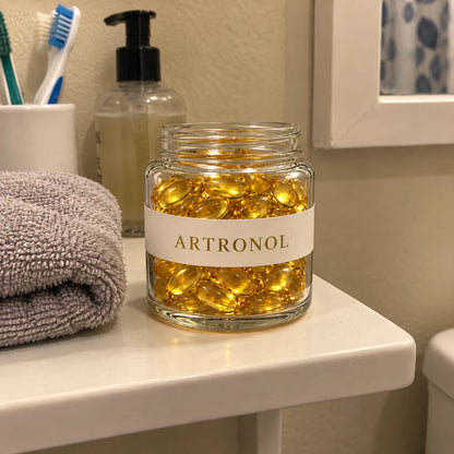 Artronol – capsule dorate, dettaglio del prodotto 4